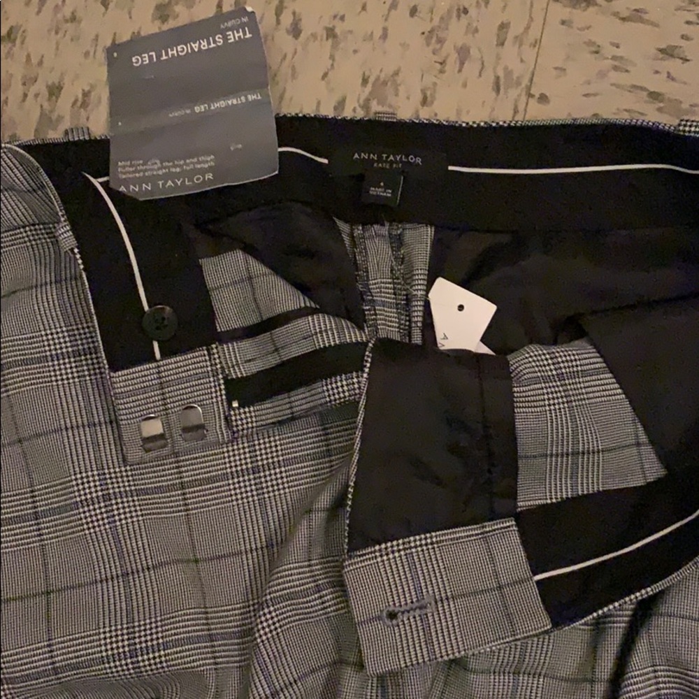 Plaid trousers